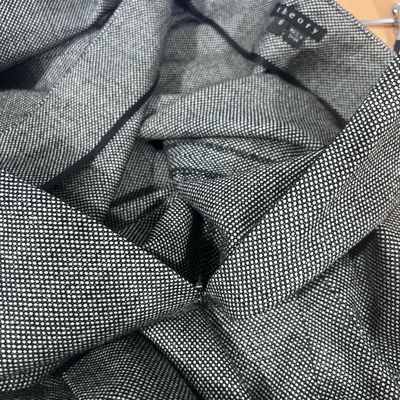 Theory Gray Pencil Midi Skirt for Work 6 - Picture 6 of 7